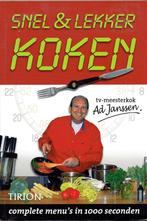 Snel en lekker koken - TV-meesterkok Ad Janssen, Ophalen of Verzenden, Zo goed als nieuw, Hoofdgerechten
