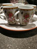 Superleuke koffiekopjes Theo, Ophalen of Verzenden, Zo goed als nieuw, Porselein, Kop en/of schotel