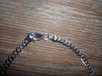 zilveren ketting grof, 50 cm, Sieraden, Tassen en Uiterlijk, Kettingen, Ophalen of Verzenden, Zo goed als nieuw, Zilver, Zilver