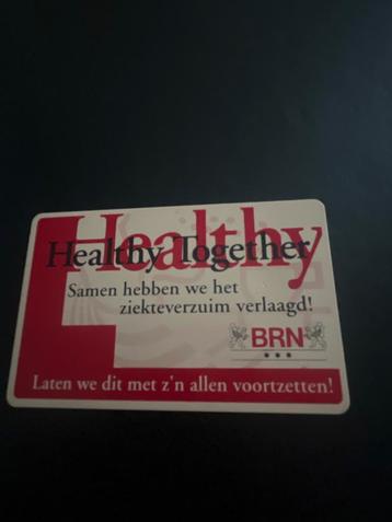 PTT Telecom Telefoonkaart - Healthy Together beschikbaar voor biedingen