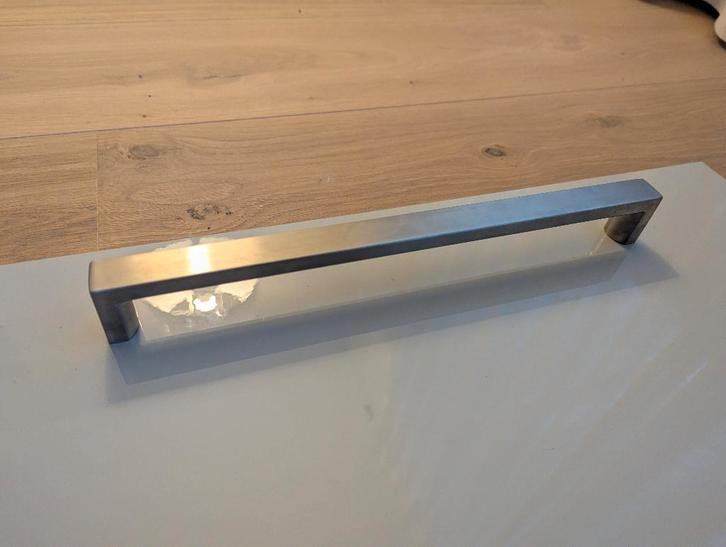 RVS handgrepen keuken, Huis en Inrichting, Keuken | Keukenelementen, Zo goed als nieuw, Minder dan 100 cm, Minder dan 50 cm, Minder dan 25 cm