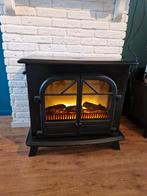 Electrische kachel, sfeerhaard, openhaard, zwart, Huis en Inrichting, Ophalen, Vrijstaande haard, Elektrische haard