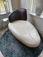 Leolux Kikko Chaise Longue - Leer - Topconditie!, Huis en Inrichting, Banken | Sofa's en Chaises Longues, Ophalen, Eenpersoons