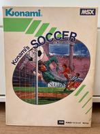 MSX Soccer cartridge Konami 1985 compleet in doos, Spelcomputers en Games, Vanaf 3 jaar, Sport, Gebruikt, Ophalen of Verzenden