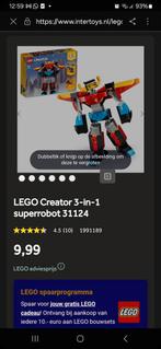 Lego superrobot, Verzamelen, Transformers, Ophalen of Verzenden, Zo goed als nieuw