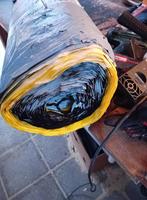 dakleer, Ophalen, Overige materialen, Zwart, Nieuw