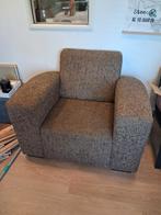 Grote bruine fauteuil, Ophalen, Zo goed als nieuw, 75 tot 100 cm