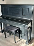 Mooie zwarte Steinbach piano, incl kruk., Muziek en Instrumenten, Piano's, Ophalen of Verzenden, Gebruikt, Zwart