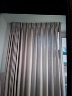 Linnen gordijn, Huis en Inrichting, Ophalen, Grijs, 100 tot 150 cm, 200 cm of meer