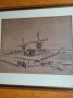 Eugene Rensburg Grote ets., Antiek en Kunst, Ophalen of Verzenden