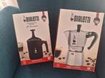 Bialetti moka express percolator  en opschuimer, Ophalen of Verzenden, Zo goed als nieuw