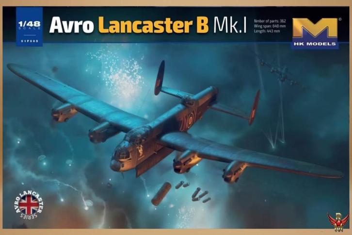 ROWASP | HK Models 1/48 Avro Lancaster B Mk I/III, Hobby en Vrije tijd, Modelbouw | Vliegtuigen en Helikopters, Nieuw, Vliegtuig