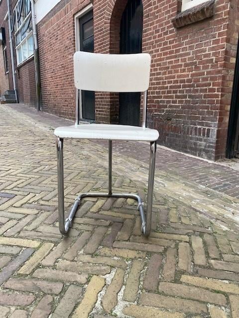 vintage buisframe stoel, Ophalen of Verzenden