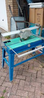 Zaagtafel voor tegels, Doe-het-zelf en Verbouw, Gereedschap | Zaagmachines, Ophalen, Gebruikt, 1200 watt of meer