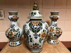 Delfts Blauw Vaas Set, Antiek en Kunst, Antiek | Vazen, Ophalen