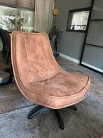 Cognac kleurige fauteuil, Huis en Inrichting, Stoelen, Ophalen, Zo goed als nieuw, Bruin, Eén