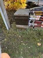 Terrastegels -beton grijs, Tuin en Terras, Tegels en Klinkers, Ophalen, Gebruikt, 5 tot 10 m², Beton