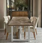Riviera Maison Chateau Chassigny 100x220x79, Huis en Inrichting, Tafels | Eettafels, Ophalen, 200 cm of meer, 50 tot 100 cm, Vijf personen of meer