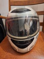 Uvex motorhelm – maat S – stoer design piraten/skull, Ophalen, Tweedehands, Integraalhelm, Overige merken