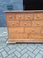 Oud grenen ladekast 26 lades, Ophalen, RoDeKo Volendam, R.kooij65@gmail.com, Gebruikt