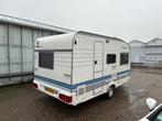 Hobby de luxe caravan bj 1997 met vast bed, Vast bed, Rondzit, Hobby, Particulier