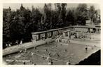 Meppel. Parkzwembad - volk - 1948 gelopen, Verzamelen, Ansichtkaarten | Nederland, 1940 tot 1960, Ongelopen, Ophalen of Verzenden