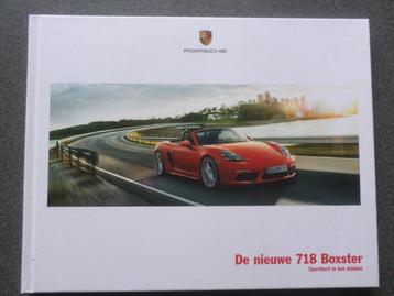 Porsche 718 Boxster 2016 Boek beschikbaar voor biedingen