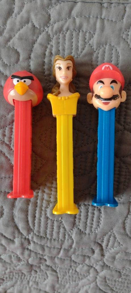 3 Snoep dispensers van PEZ, Verzamelen, Poppetjes en Figuurtjes, Zo goed als nieuw, Ophalen of Verzenden