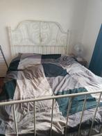 Twijfelaar, Huis en Inrichting, Slaapkamer | Bedden, Ophalen, Gebruikt, 140 cm, Twijfelaar