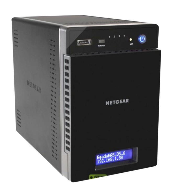 Netgear ReadyNAS 314, 4-bay, HDD 2 x 4TB, Computers en Software, NAS, Zo goed als nieuw, Ophalen of Verzenden