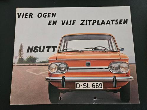 Brochure NSU TT, Boeken, Auto's | Folders en Tijdschriften, Zo goed als nieuw, Ophalen of Verzenden
