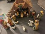 Antieke Kerststal, Diversen, Kerst, Ophalen of Verzenden, Gebruikt