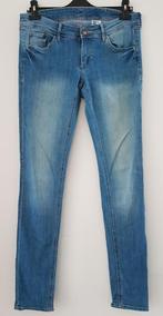 H&M dames jeans super skinny low waist maat 30/32 *d, Gedragen, Blauw, W30 - W32 (confectie 38/40), H&M