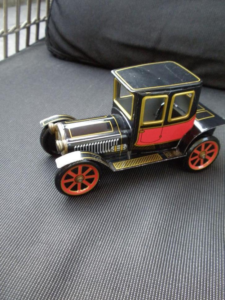 Blikken T-Ford oldtimer - frictiemotor - 1970-1979 - Japan., Antiek en Kunst, Antiek | Speelgoed, Verzenden