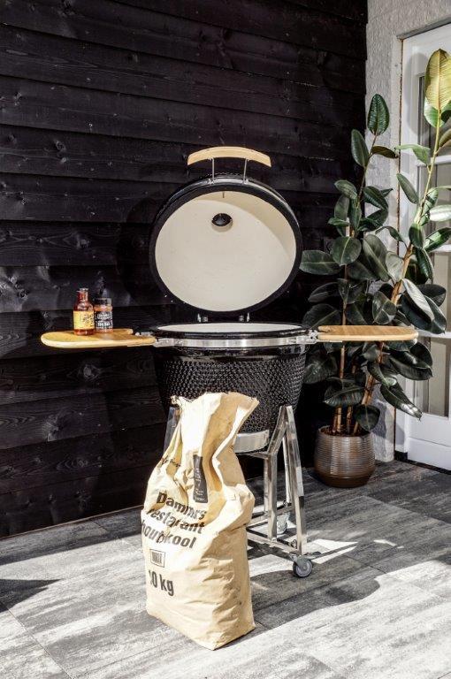 Auplex Kamado keramische BBQ XL 23,5” Ø 60 cm NIEUW !, Tuin en Terras, Houtskoolbarbecues, Nieuw, Met accessoires, Ophalen