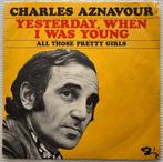 Charles Aznavour Single., Gebruikt, Verzenden, Overige genres, 7 inch