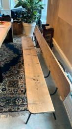 Houten bankje, Ophalen, Zo goed als nieuw, Hout