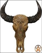 schedel, longhorn, insecten,vachten, decoratie, Verzamelen, Dierenverzamelingen, Ophalen of Verzenden, Nieuw, Insect, Schedel