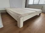 Witte Auping Auronde 2x2m VERKOCHT, Wit, Alle tijden, klassieke Auping Auronde, Tweepersoons, Ophalen of Verzenden