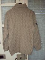 Warme bruin gebreide acryl col kabel trui BLEUETTE 140 zgan, Kinderen en Baby's, Kinderkleding | Maat 140, Bleuette, Jongen of Meisje