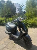 Scooter Sym Fiddle 2 Zwart, Fietsen en Brommers, Scooters | SYM, Ophalen, Gebruikt, Benzine, Fiddle