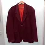 Rode Vintage Wollen Blazer - Maat XL, Kleding | Heren, Kostuums en Colberts, Avanti, Maat 56/58 (XL), Ophalen of Verzenden, Gedragen