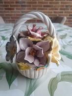 Vintage Porseleinen Bloemenmandje, Ophalen of Verzenden, Nieuw