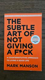 The Subtle Art of Not Giving a F*ck - Mark Manson, Ophalen of Verzenden, Zo goed als nieuw, Mark Manson