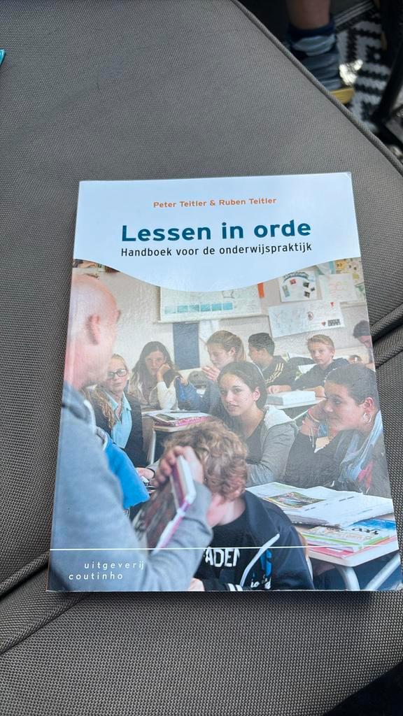 Peter Teitler - Lessen in orde, Boeken, Wetenschap, Zo goed als nieuw, Sociale wetenschap, Ophalen of Verzenden