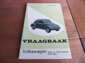 Vraagbaak Volkswagen kever 1200, VW Kever 1300 1973-1976 beschikbaar voor biedingen