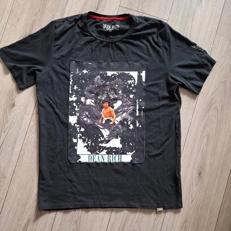 Zwart Dean Rich streetwear t-shirt xl limited edition, Maat 56/58 (XL), Ophalen of Verzenden, Zo goed als nieuw, Dean Rich