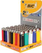 BIC lighter aansteker maxi J26 Display ( 50stuks ), Ophalen of Verzenden, Nieuw, Aansteker