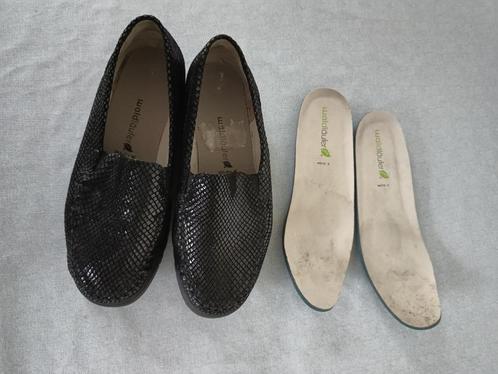 Waldläufer Dames Mocassin -instapper zwart - Wijdte K 39, Kleding | Dames, Schoenen, Zo goed als nieuw, Instappers, Zwart, Ophalen of Verzenden
