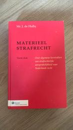 J. de Hullu - Materieel strafrecht, Boeken, Sociale wetenschap, Zo goed als nieuw, Ophalen, J. de Hullu